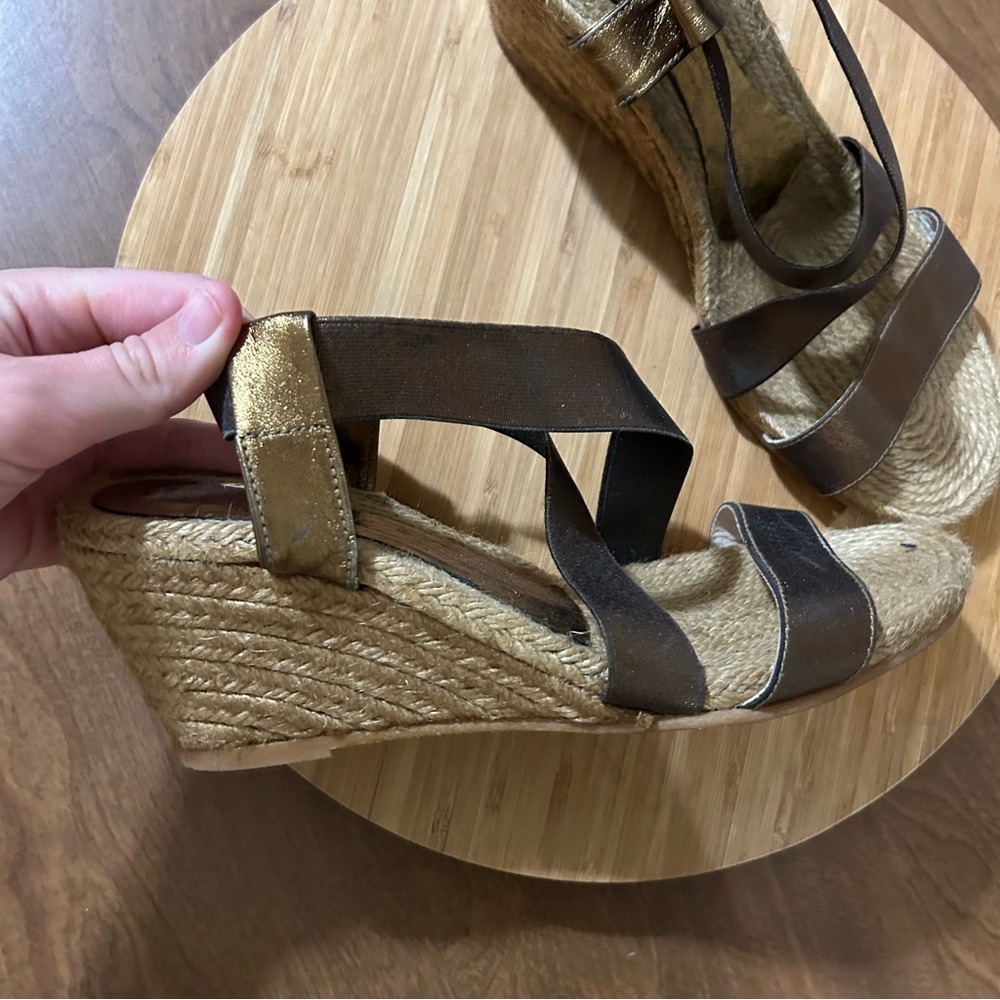 Eric Michael Brown Espadrille Wedges